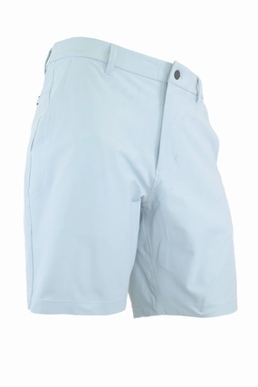 Body-Hugging Fit Easy Days 7 Diamond Infinity Chino Shorts Light Blue