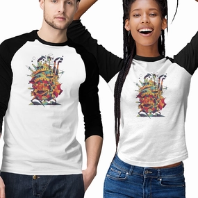 Abstract Castle Casual Wear