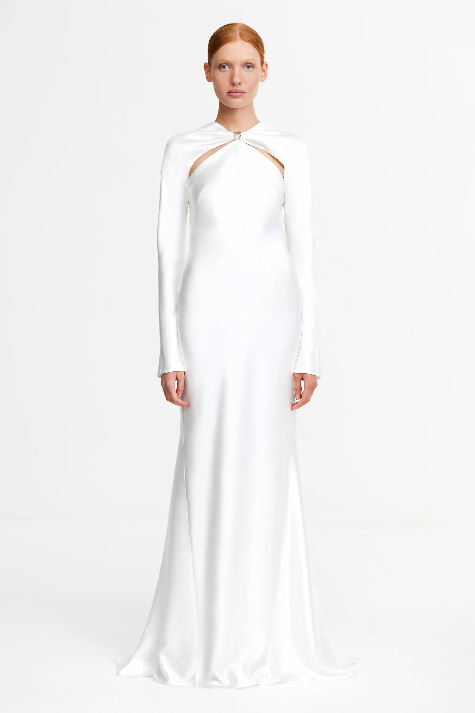 ACRE GOWN Side Ruching Soft Finish