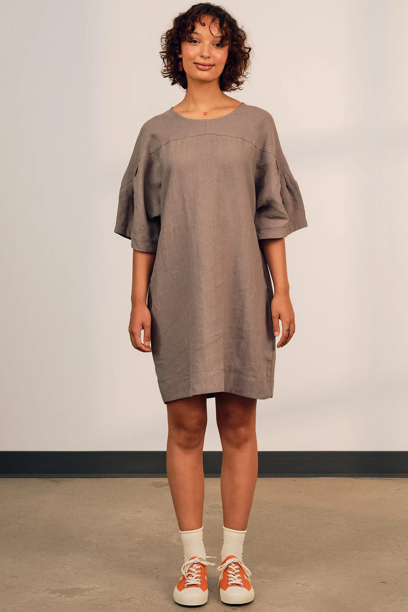 Peplum-Style UVProtectiveLayer Yara Tunic
