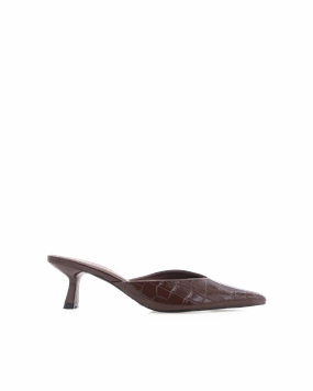 beach party ADELE - CHOC PATENT CROC