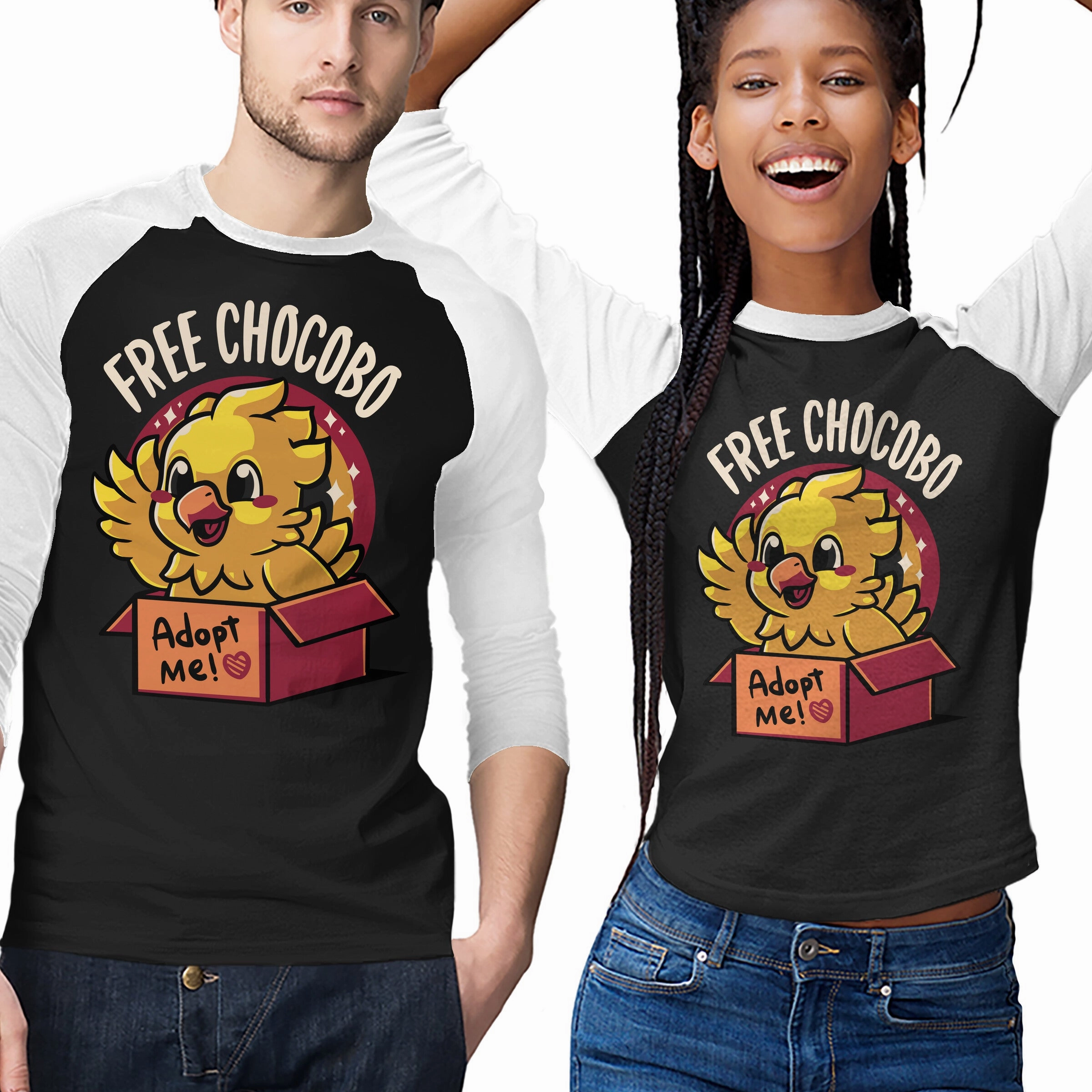 Adopt a Chocobo V neck