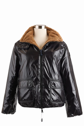 Adoxe Reversible Faux Fur Jacket Go Anywhere Wear Tear Resistant Panels