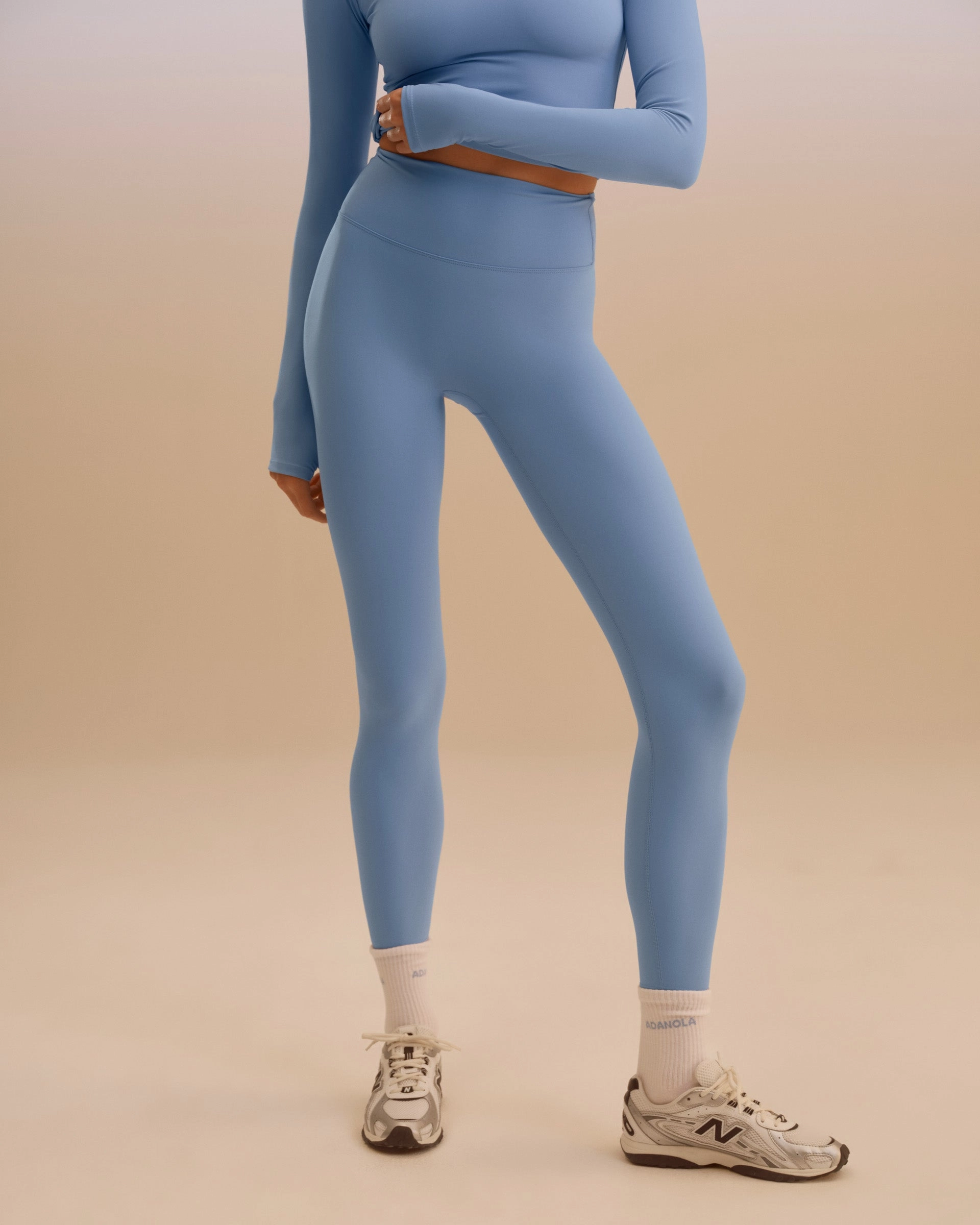 Luxury Choice Mountain Hike Ultimate Leggings - Ice Blue