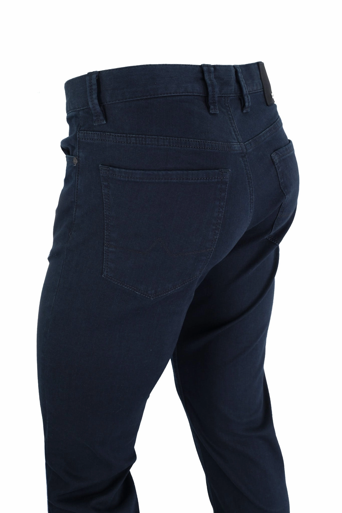 Sunny Vibes Vibrant Relaxed Style Alberto Jeans - Dark Blue
