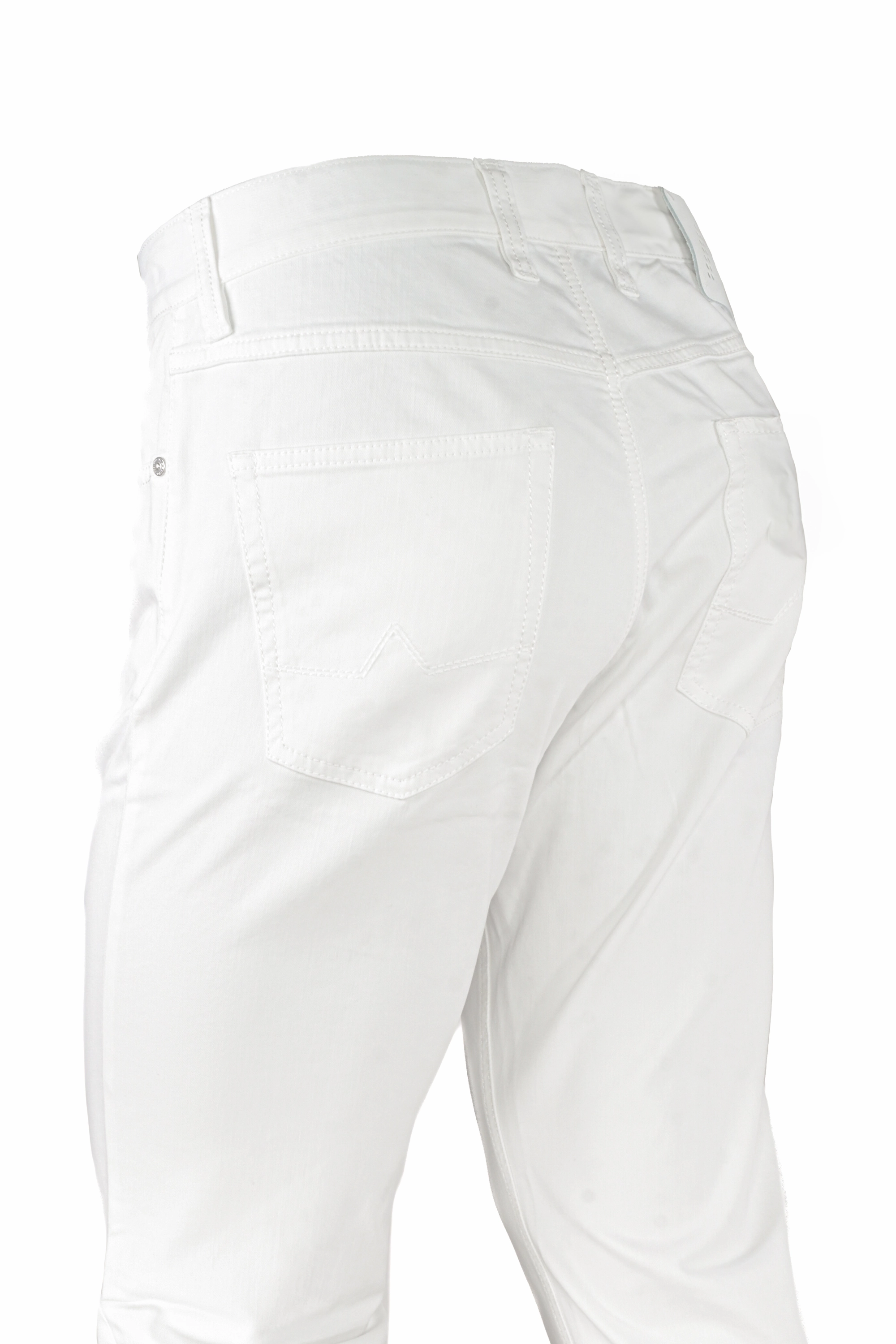 Alberto Jeans - White Spring Mood Brunch Outfit Formal