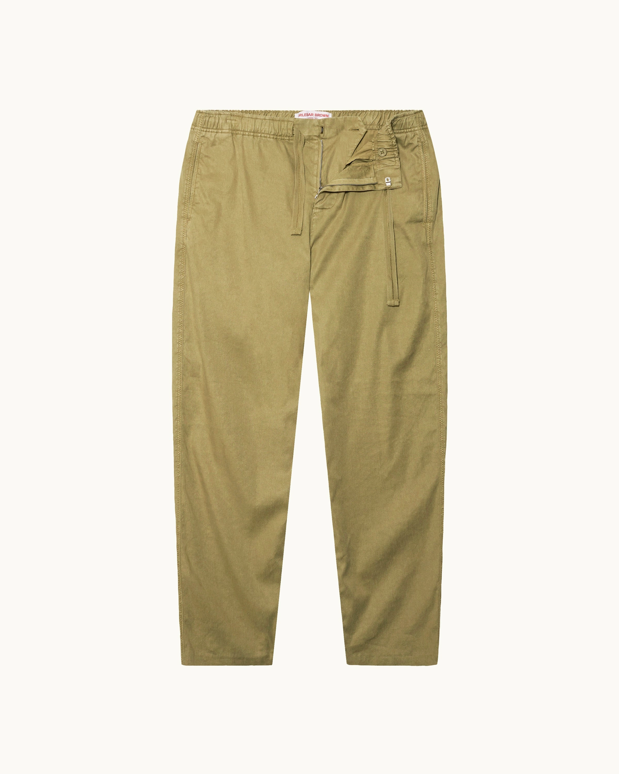 Alex Garment Dye Adjustable Belt Loops Neutral Look