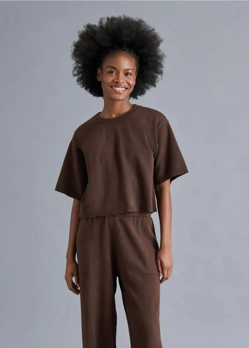 Kori Sweater - Dark Espresso Sleek Performance Fit