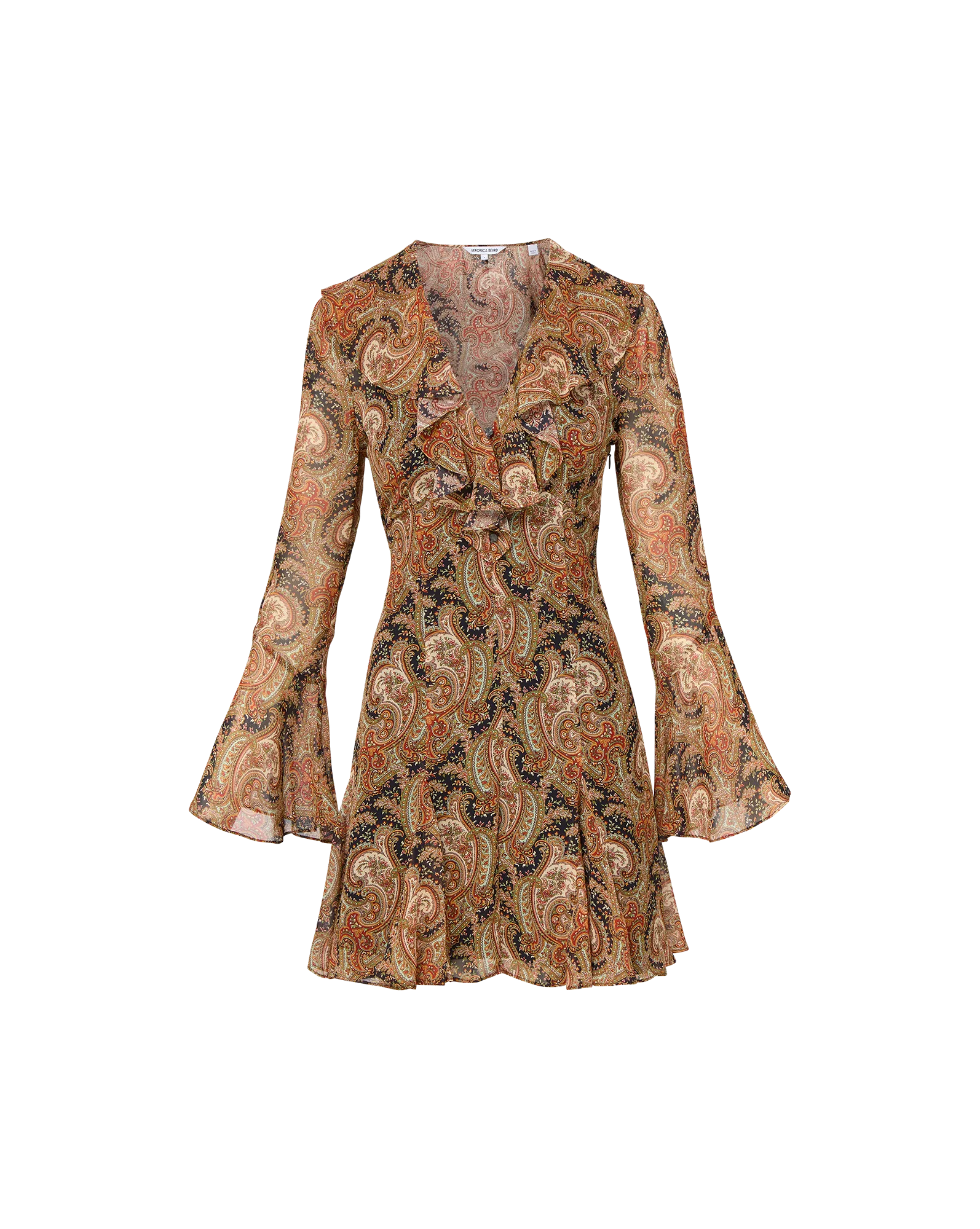 Must-have Adrienne Silk Mini Dress