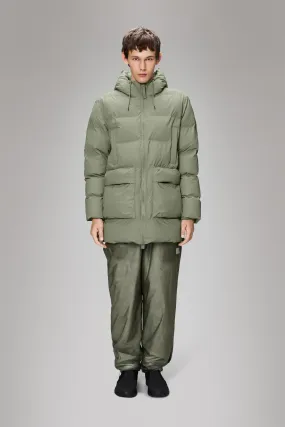 Alta Long Puffer Cargo Jacket New Cut Weekday Street Look