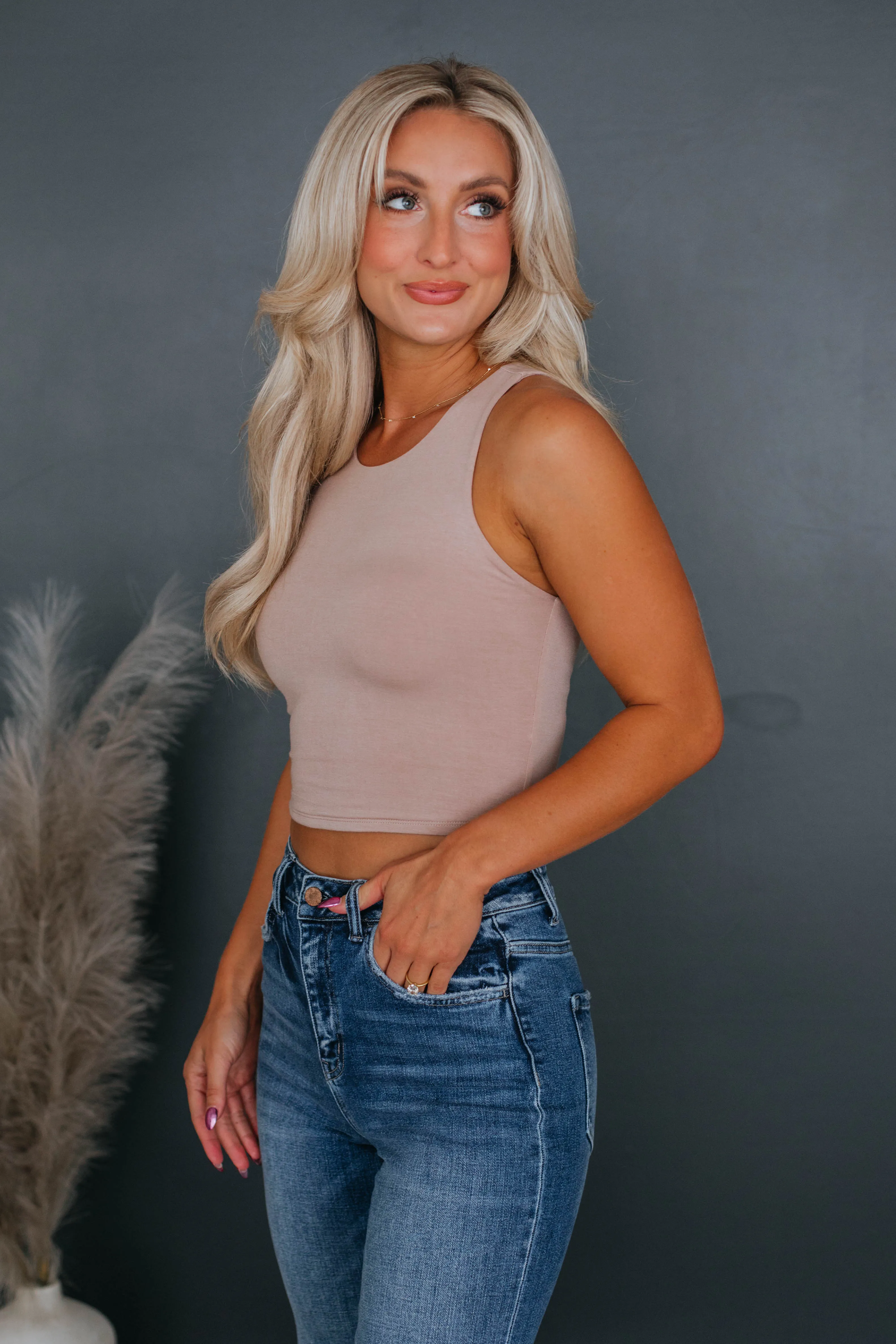 Angelina Basic Tank - Sand Soft Flexible Sensor - Equipped