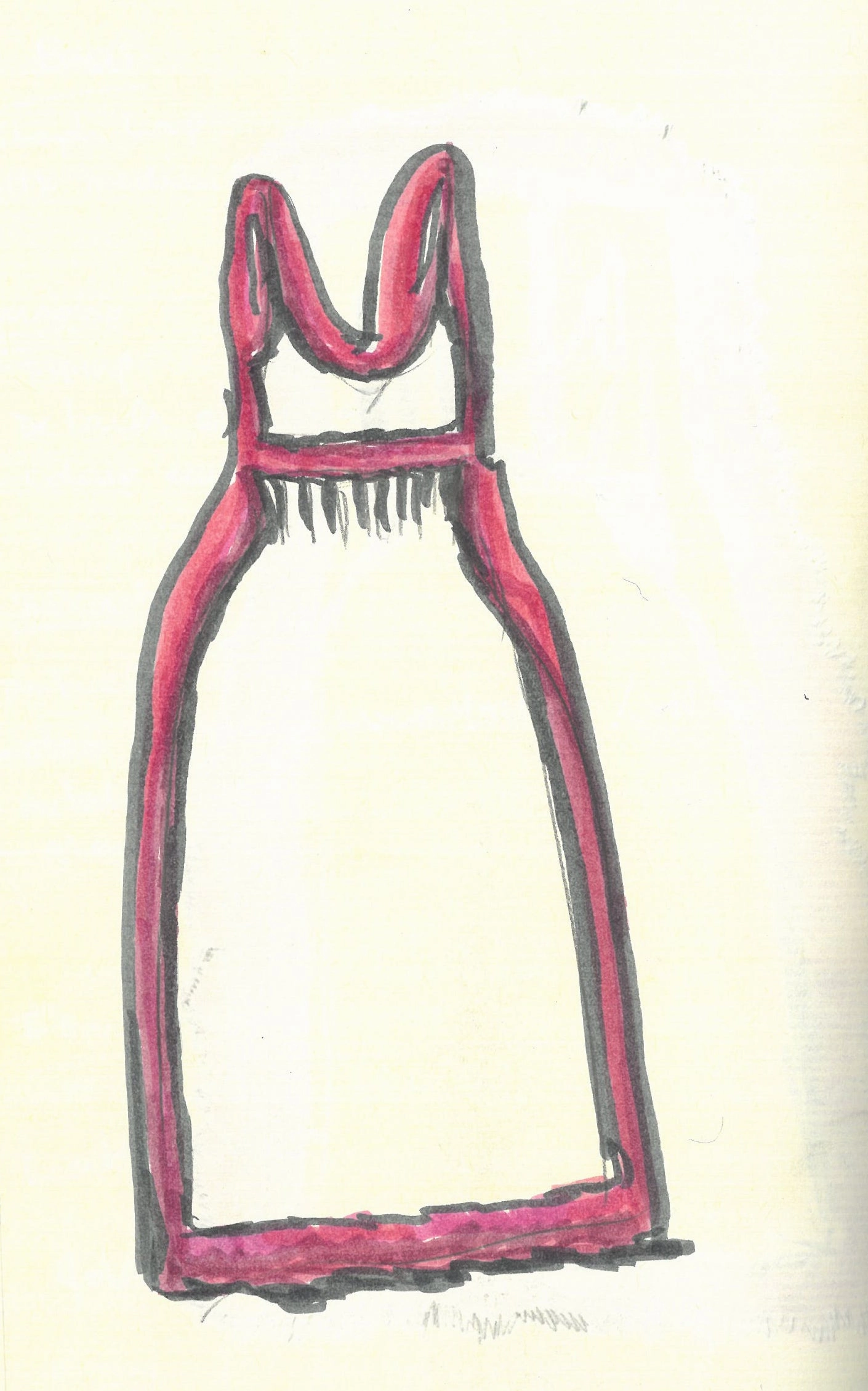 Annamaria Knit Maxi Skirt in Black Silk Breathable Lining Cozy Movement