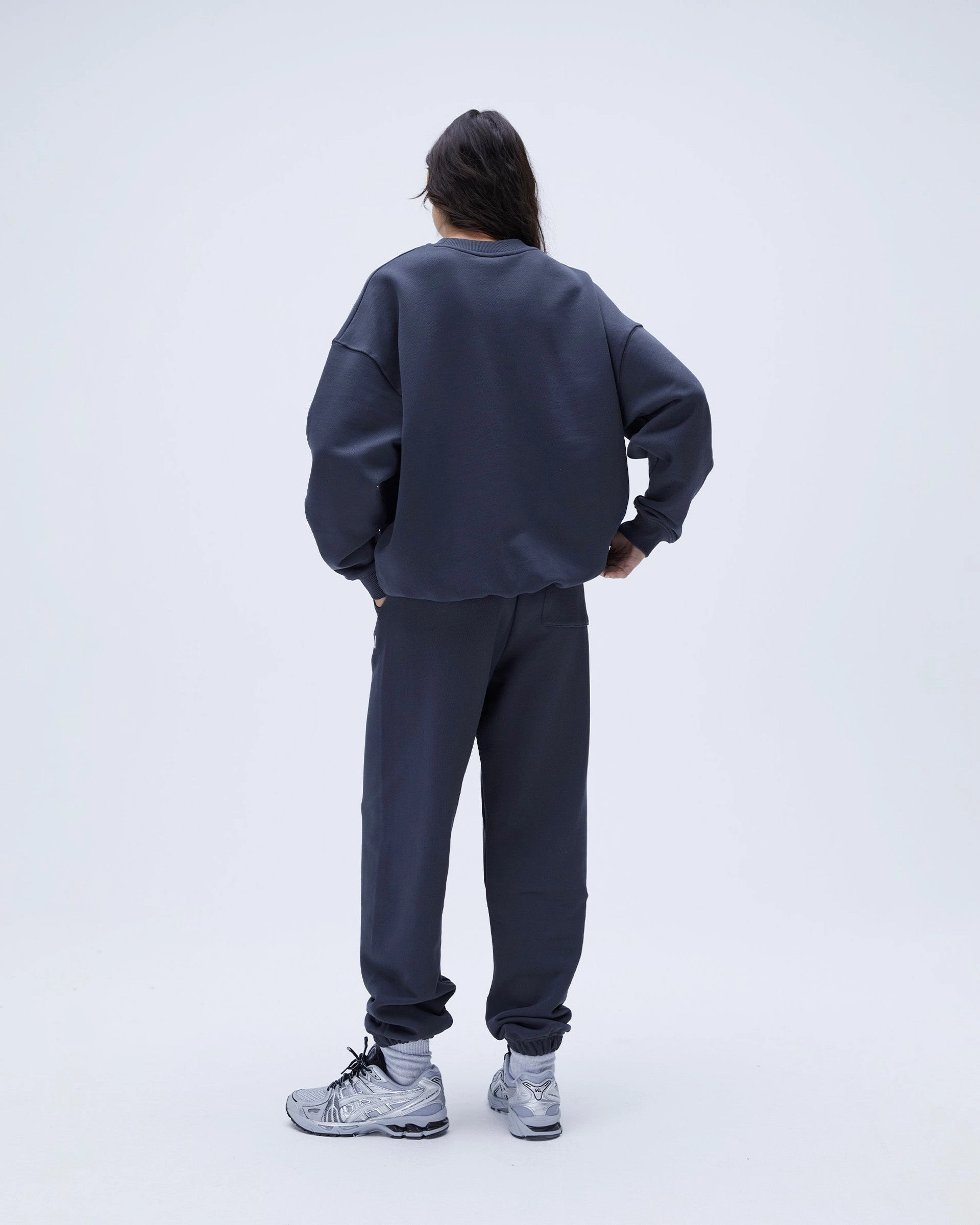 Varsity Sweatpants - Midnight Blue Casual Fit