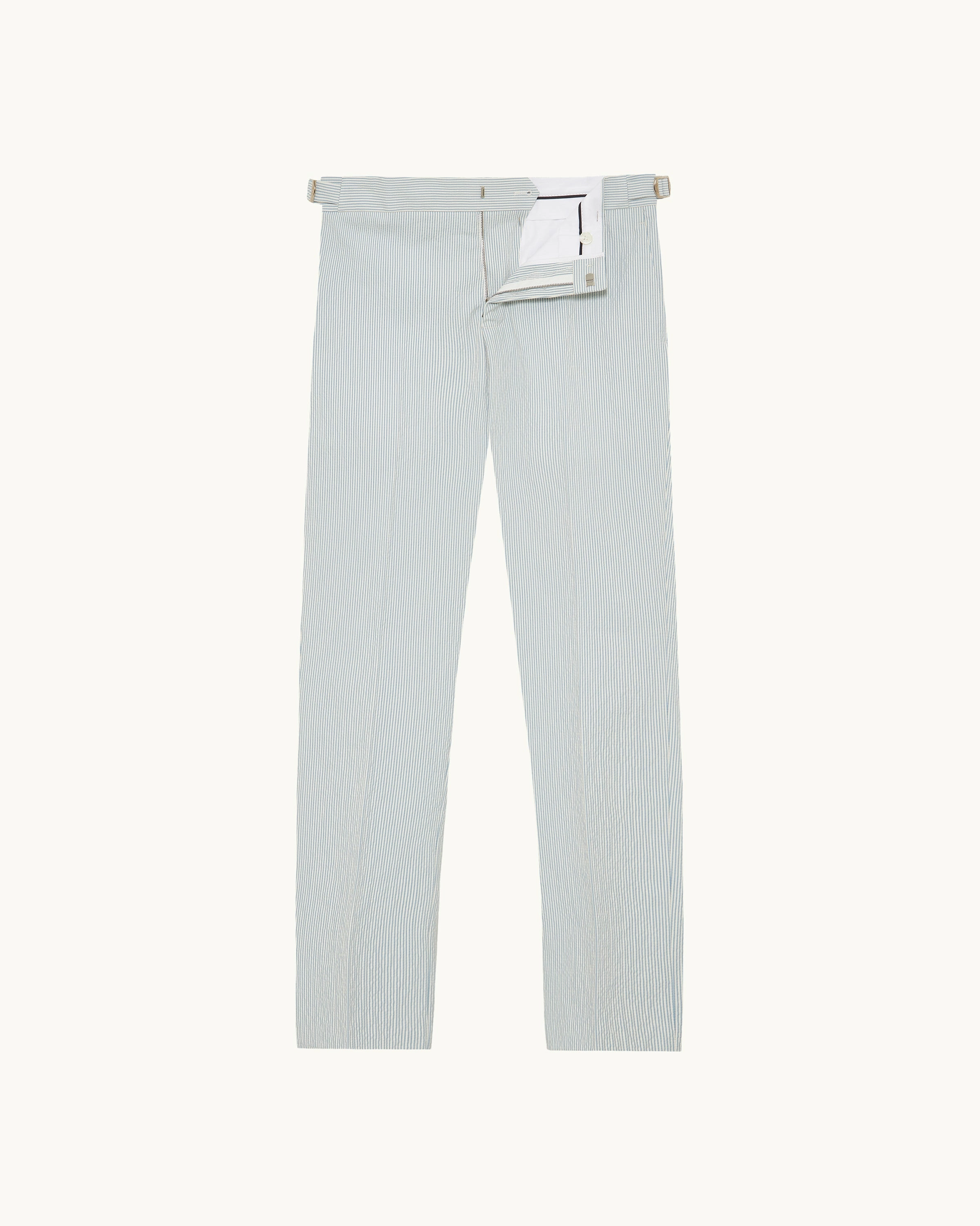 Griffon Seersucker Comfortable Waistband