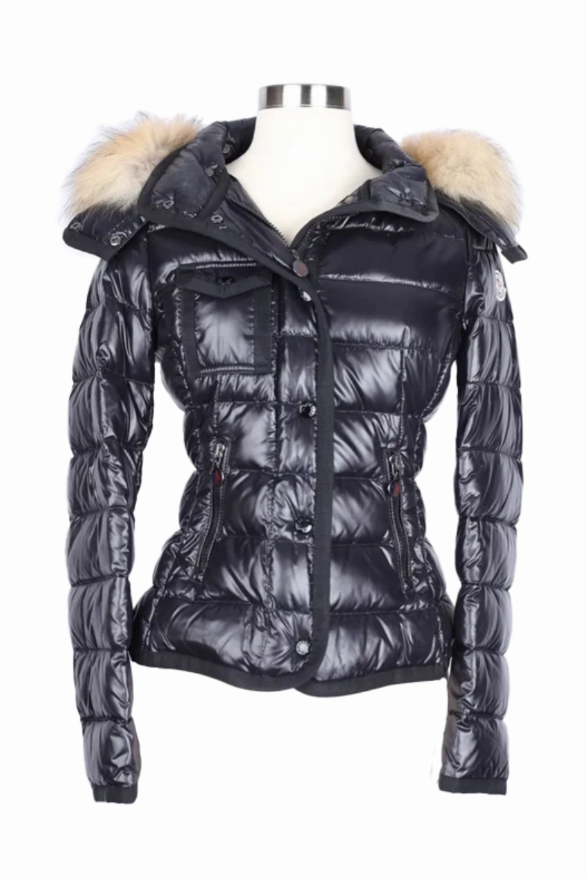 Top Guard Light Activated Cooling Armoise Fur Hood Puffer Jacket