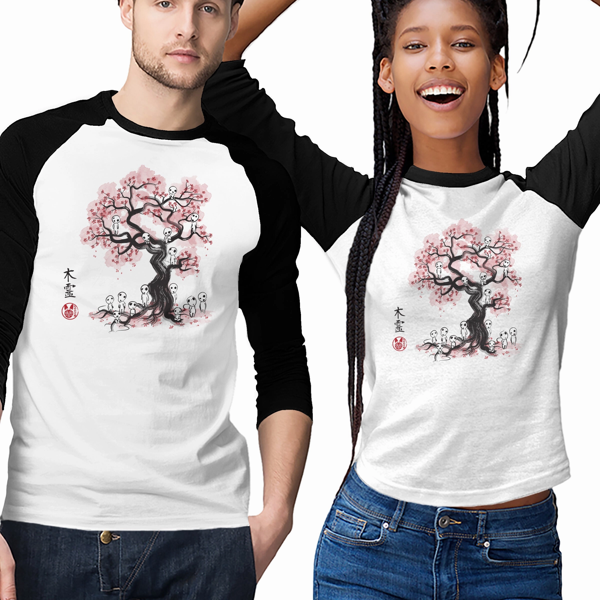 Sporty Look Wear Forest Spirits Sumi-e