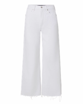 Shopping Day Vibrant Office Wear Taylor Cropped Wide-Leg Jean