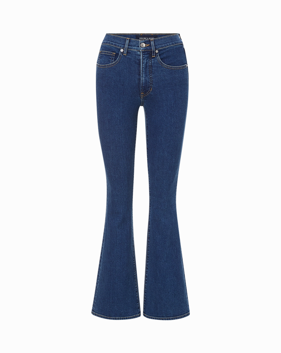No Gap Waist Design Beverly Loafer Length Skinny-Flare Jean