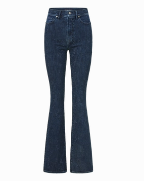 Always Needed Beverly Rhinestone Skinny-Flare Jean