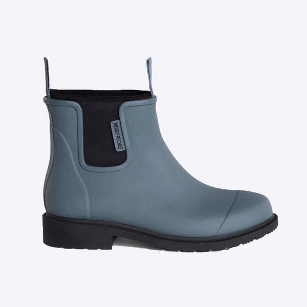 Bobbi Rain Boot in Slate Gray from Merry People High Heel