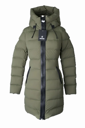 Wind Chill Protection Sleek Layer Fit Calla Stretch Down Parka
