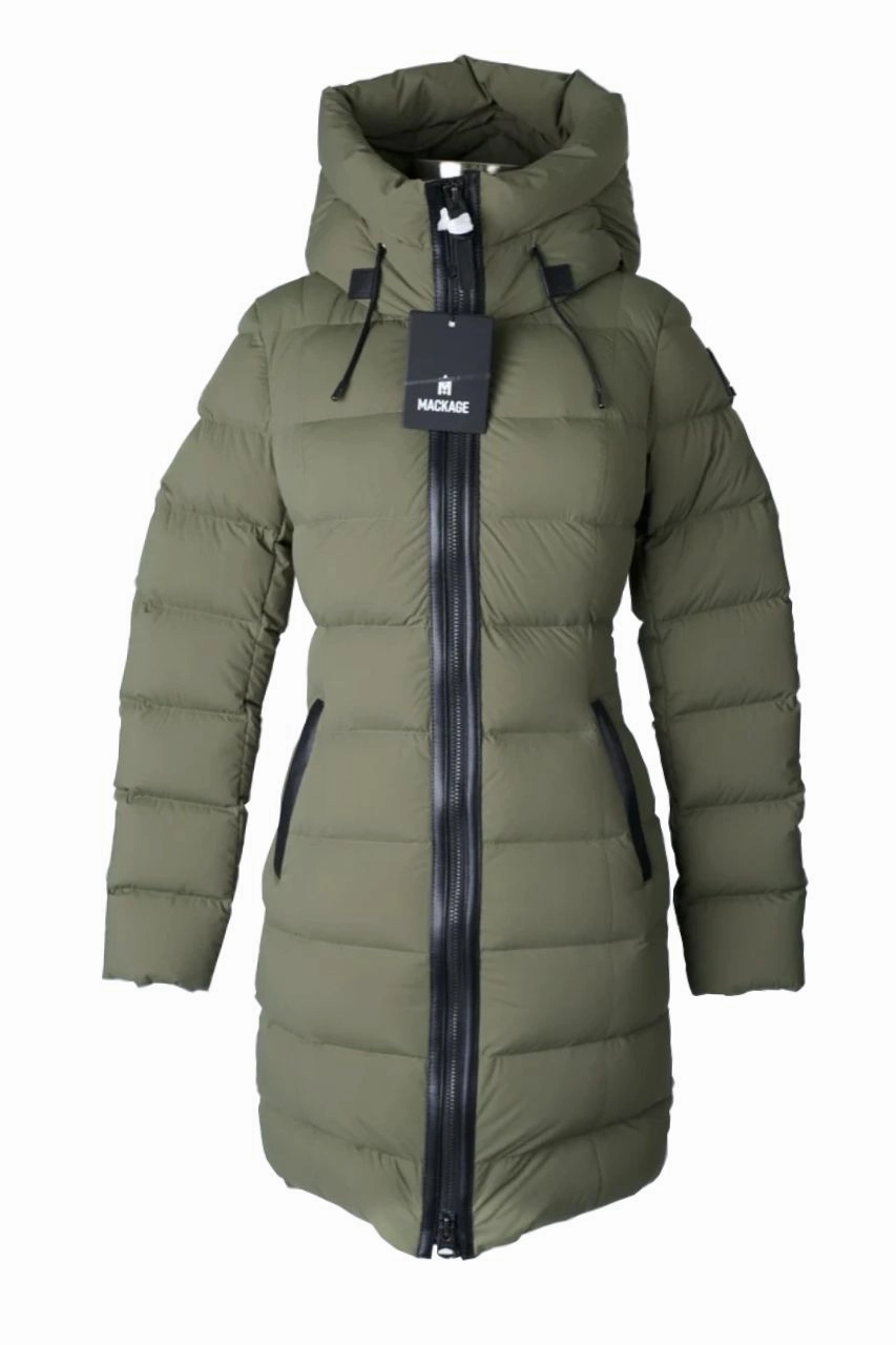 Wind Chill Protection Sleek Layer Fit Calla Stretch Down Parka