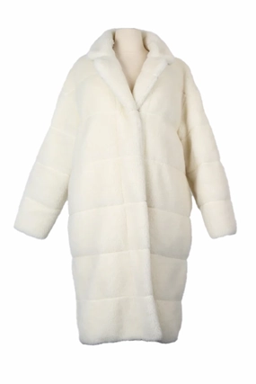 Bagaud Reversible Sherpa Down Parka Transitional Layer Quilted Stitching Pattern