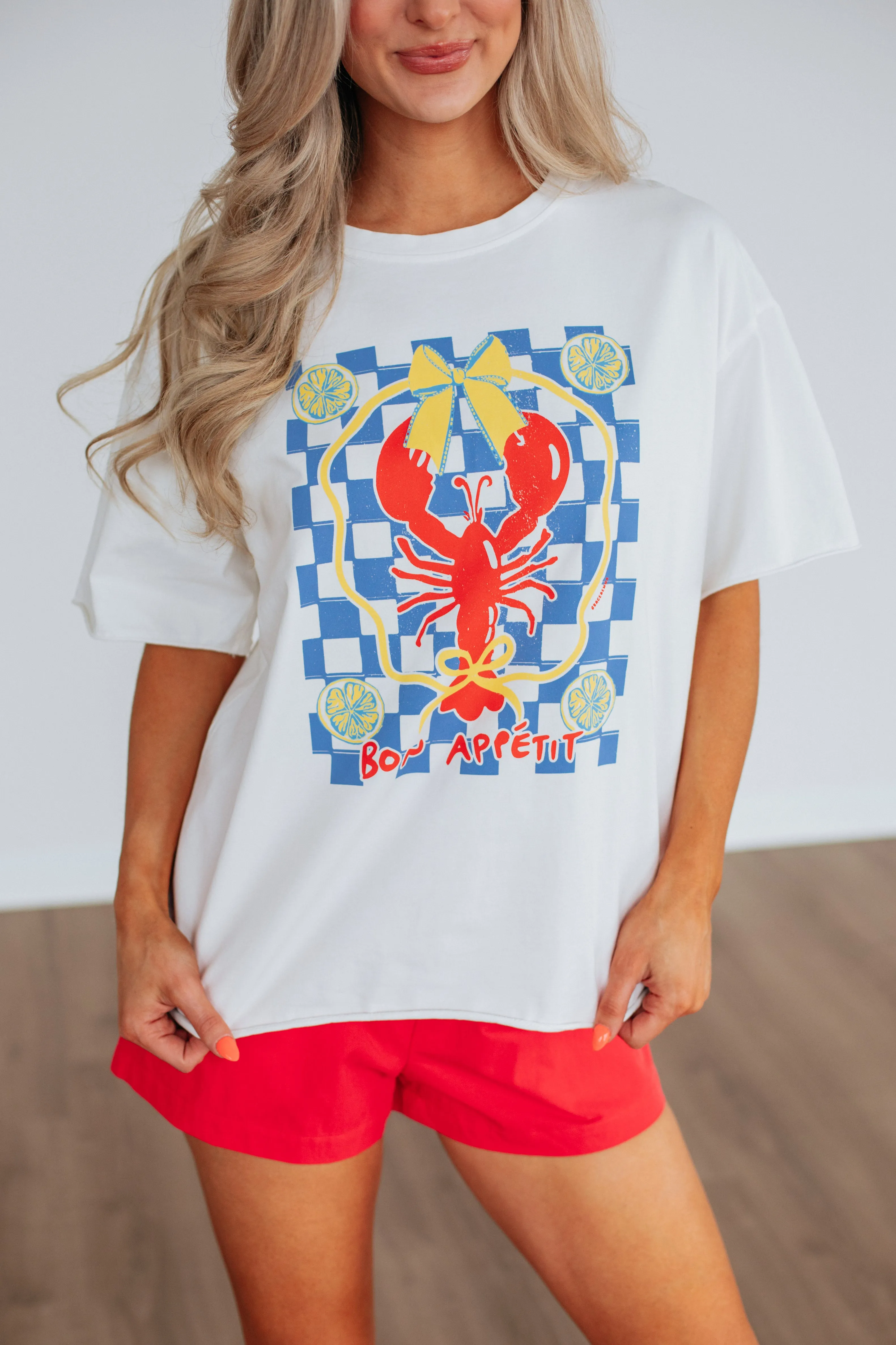 Playful Vibes Bon Appetite Graphic Tee