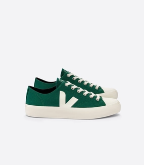 Textured Upper Sneaker Disinfectant Wata II Low Canvas in Poker Pierre from Veja