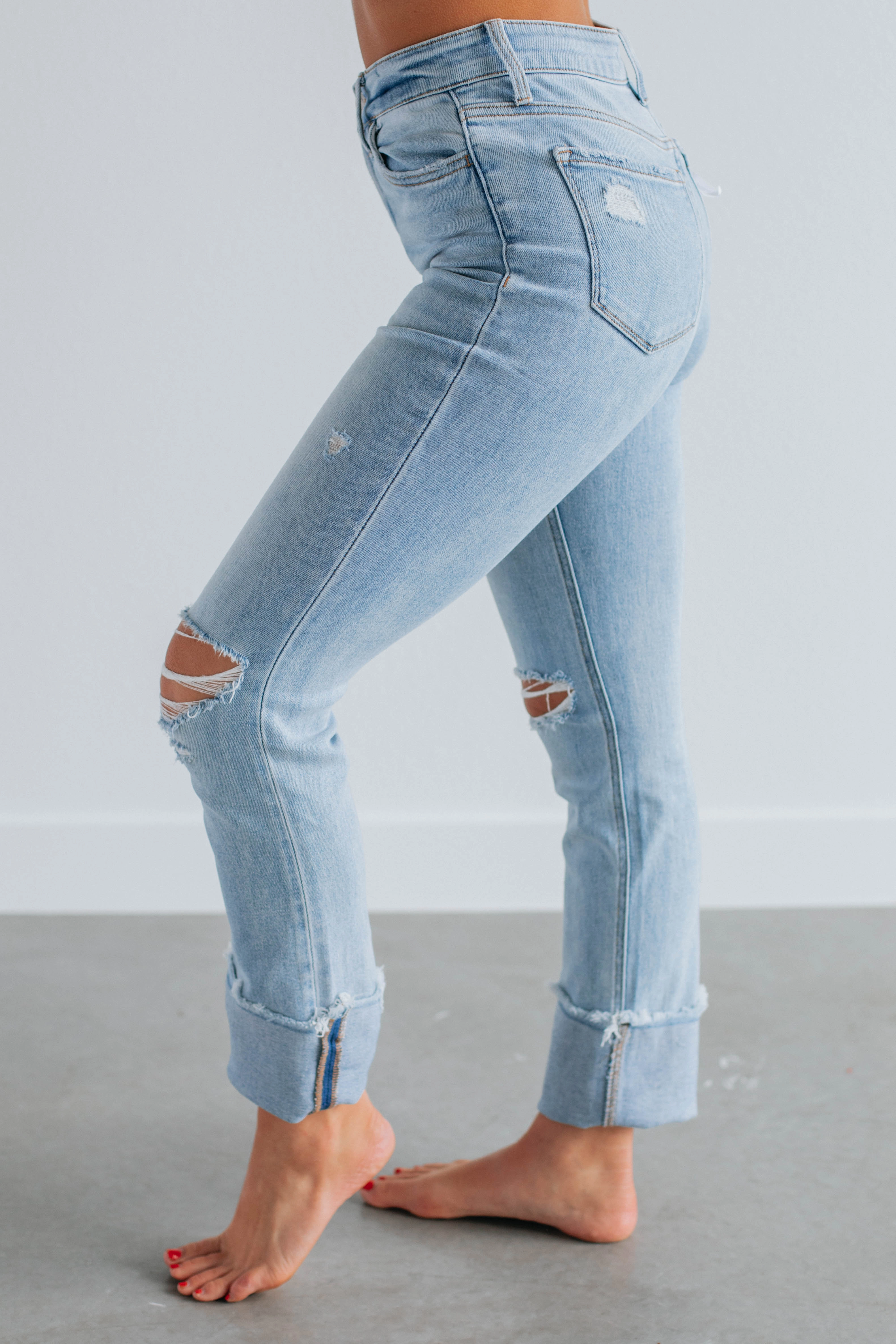 Comfortable Silhouette Work Ready Earthy Bree Flying Monkey Jeans