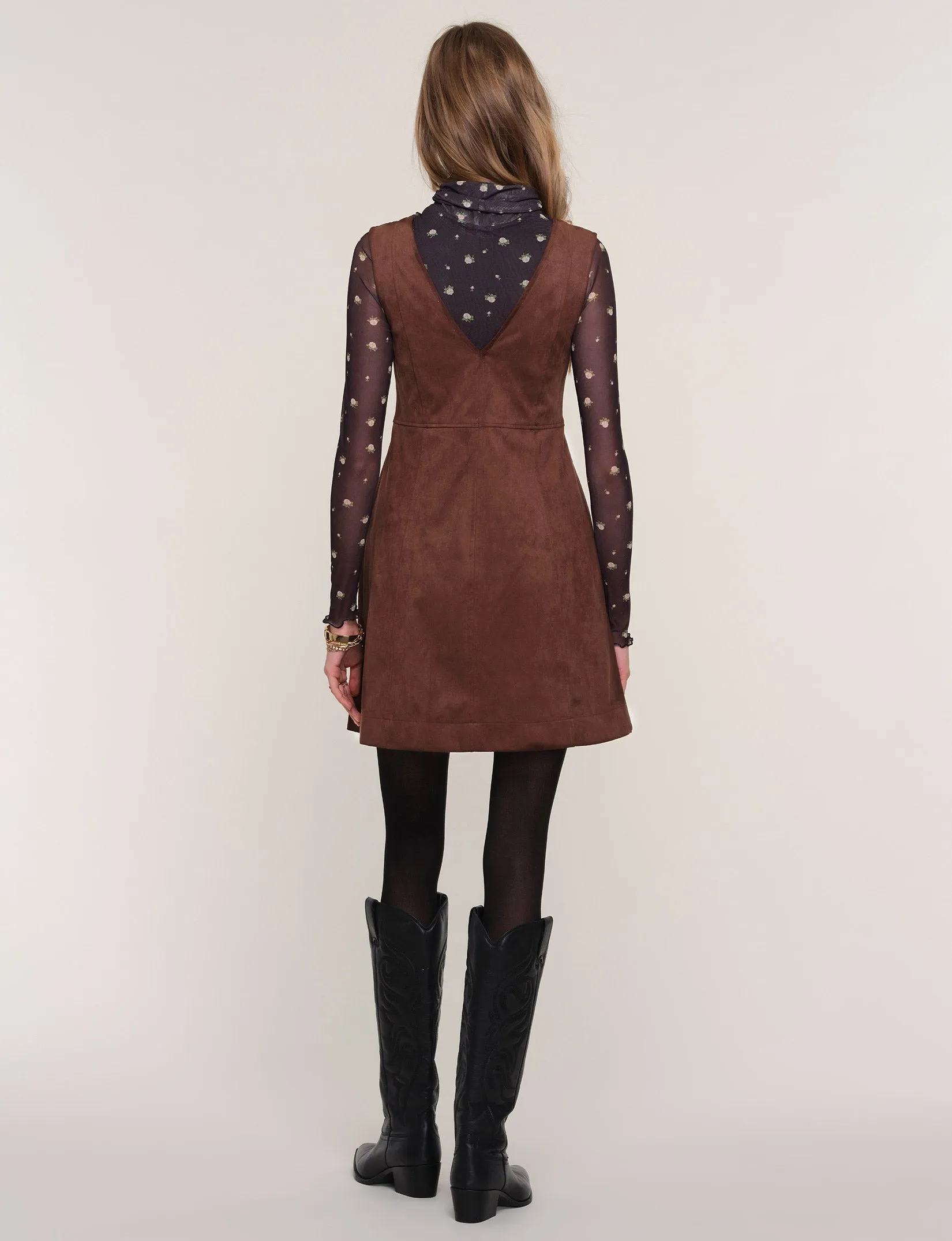 Minimal Tone Chic Layers bridget dress