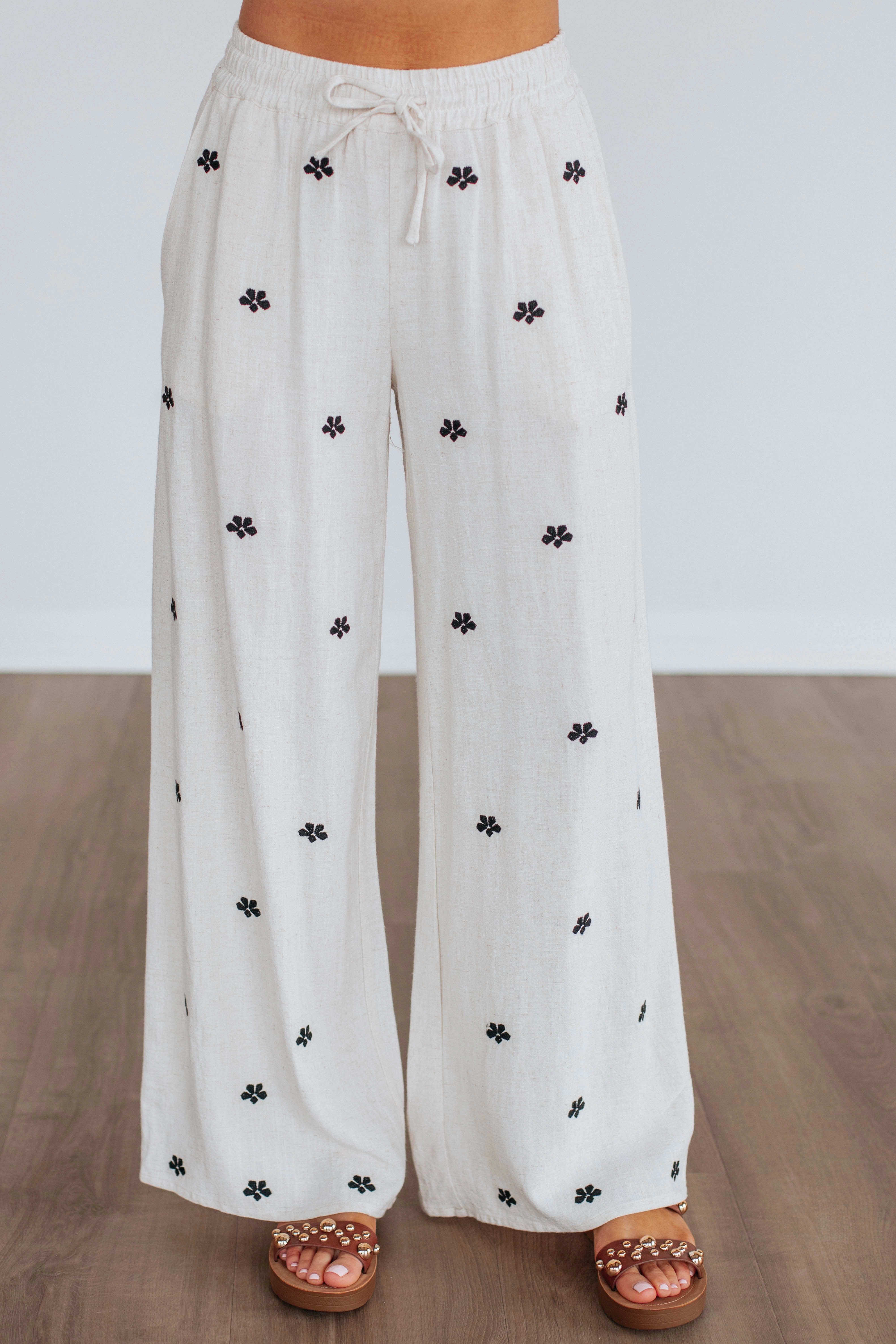 All Day Comfort Fit Brinley Linen Pants