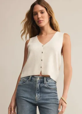 Bryce Sweater Vest - Crystal Comfy Waistband