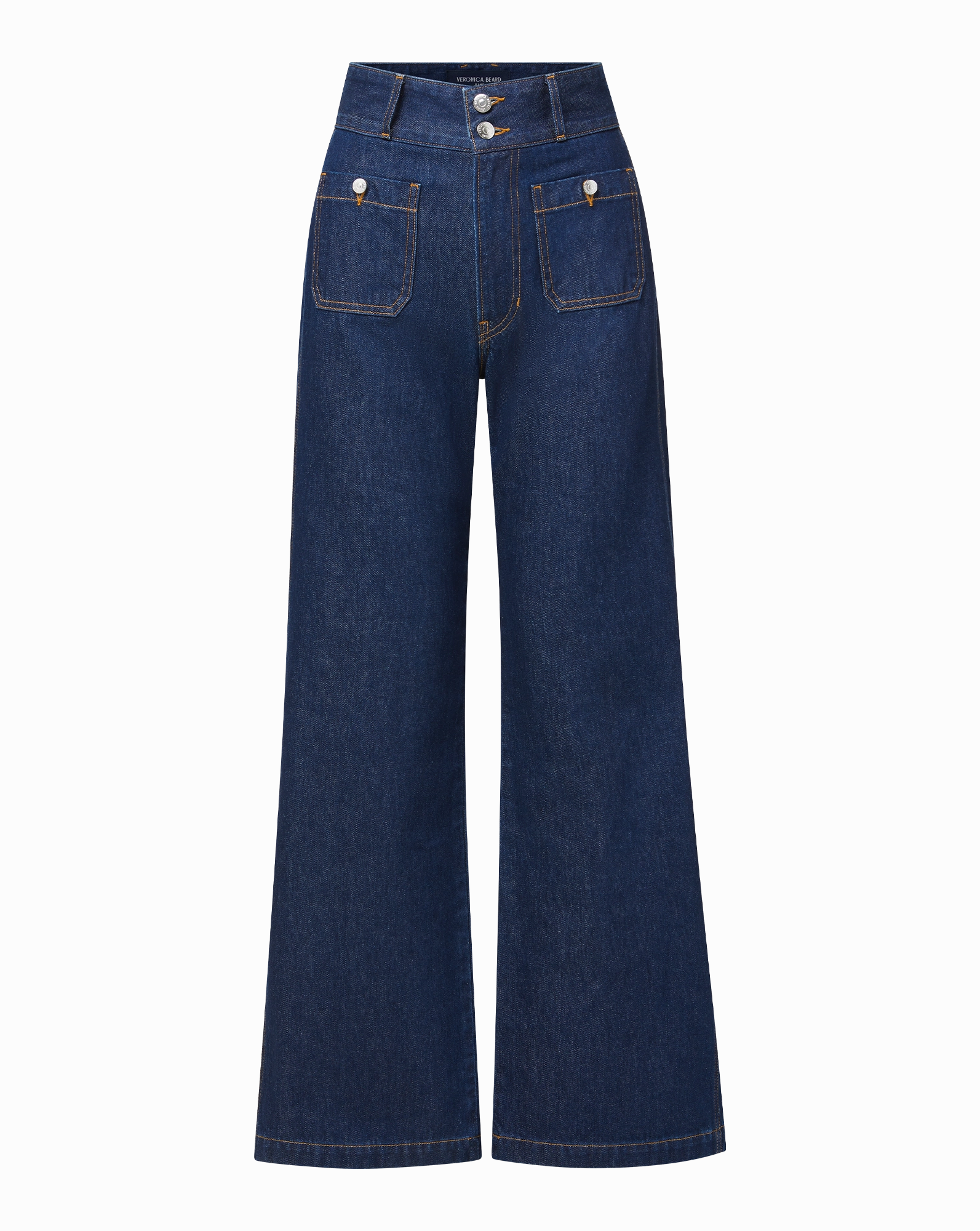 Minimal Fashion Taylor Patch-Pocket Wide-Leg Jean