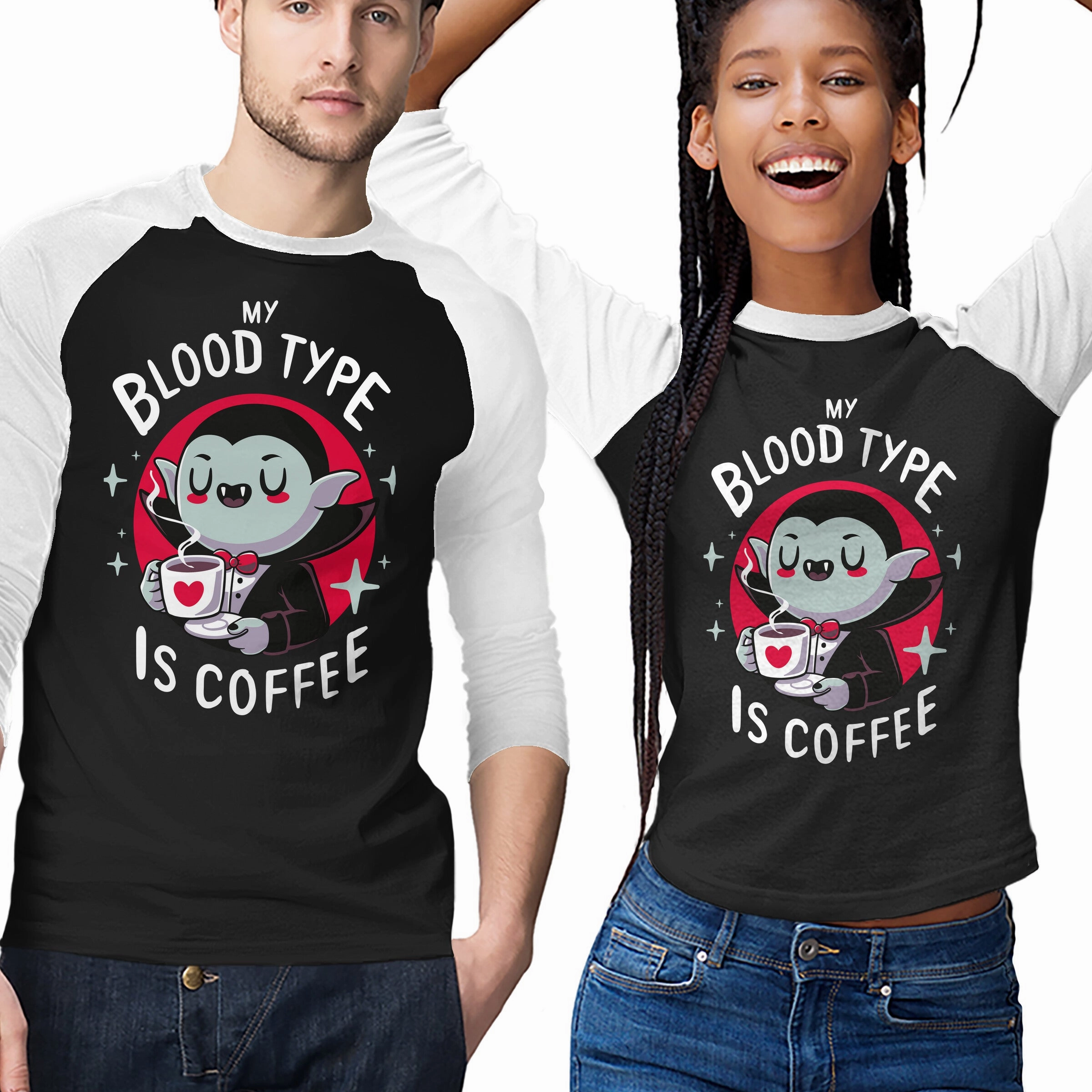 Coffee Vampire Casual All-Day Stretch Jersey Knit