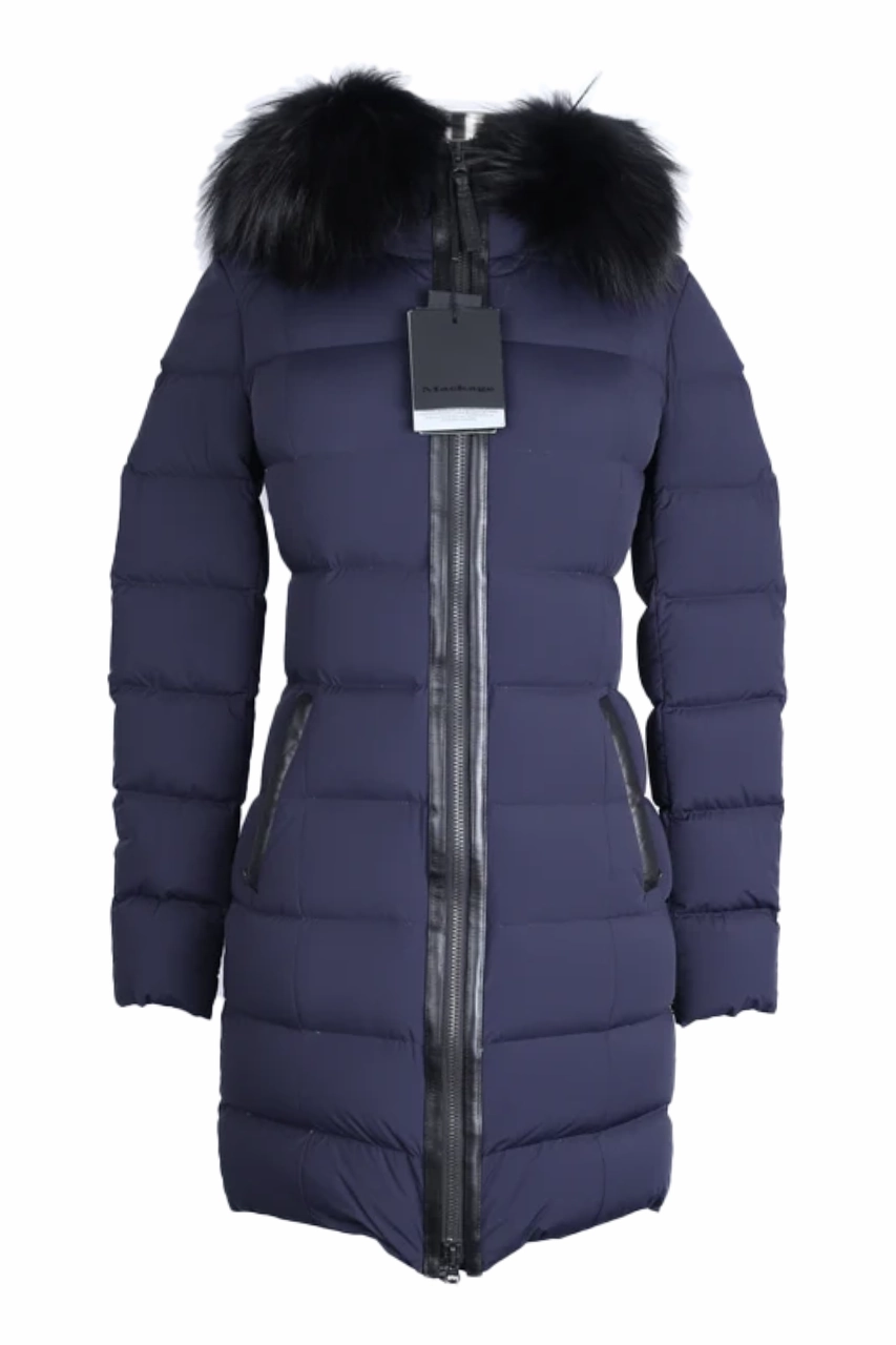 Calla Down Parka W/ Fur Hood Glove Friendly Cuff Design