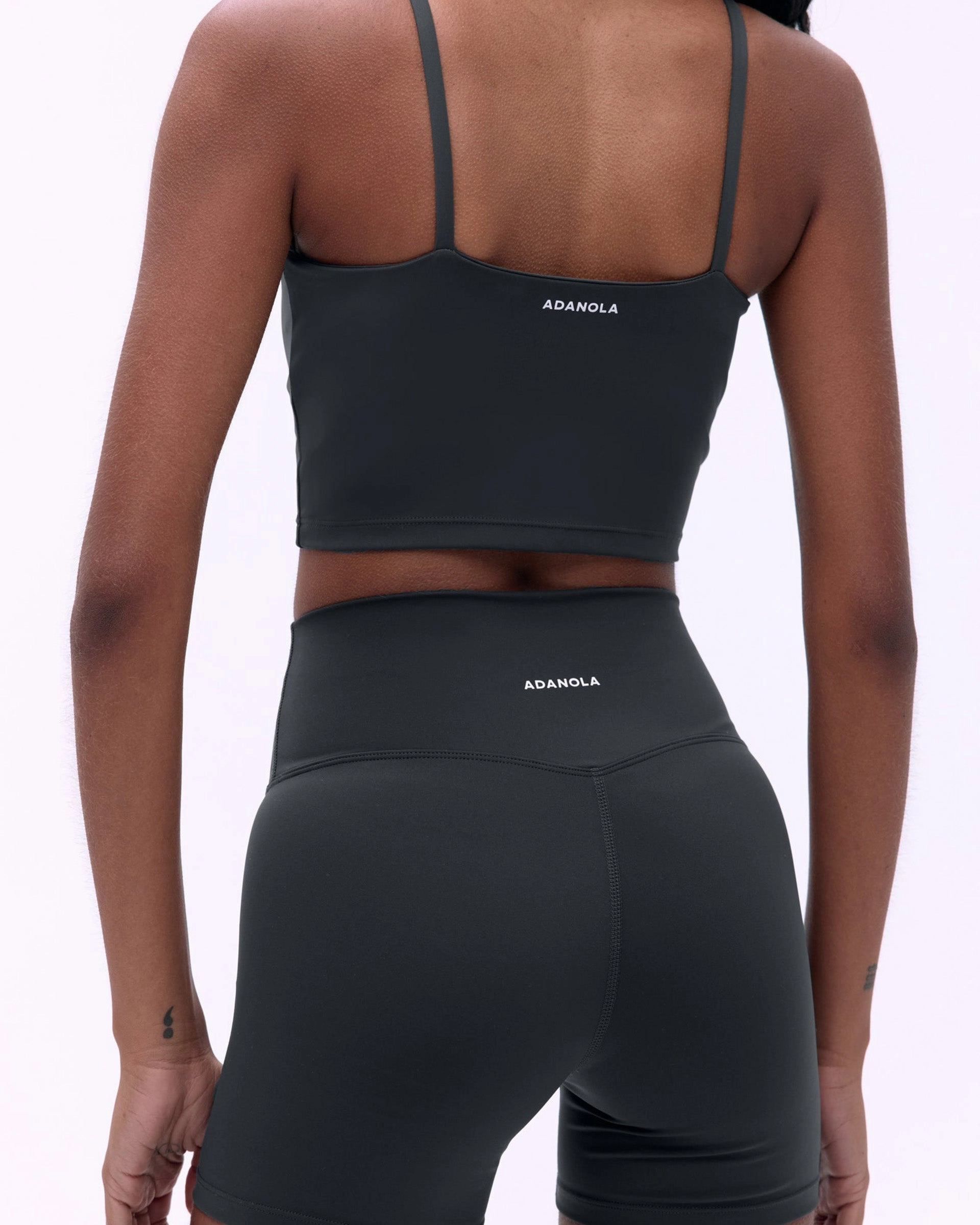 Stain Resistant Treatment Rough texture Ultimate Ultra Crop Shorts - Graphite Grey