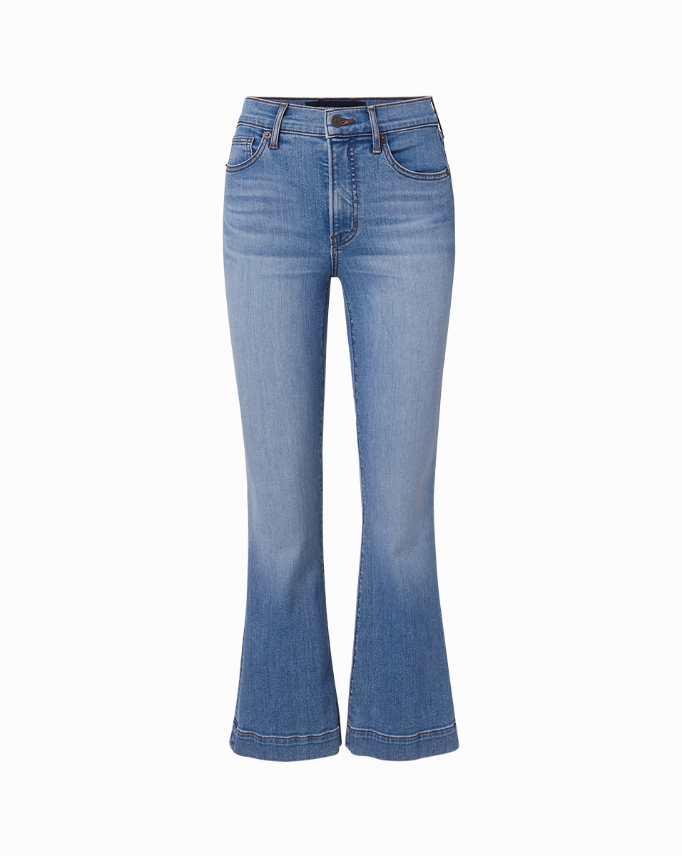 Multi Purpose Pockets Carson Kick-Flare Jean