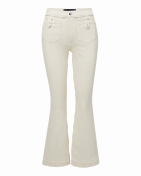 Carson Patch-Pocket Kick-Flare Jean Flex Look Tailored Cut