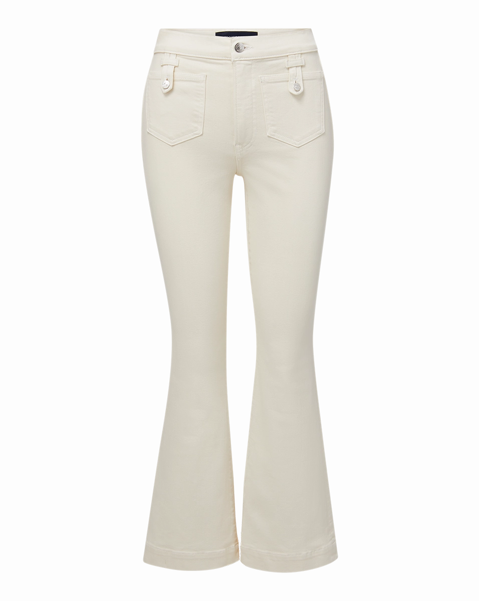 Carson Patch-Pocket Kick-Flare Jean Sustainable Evening Stroll Casual