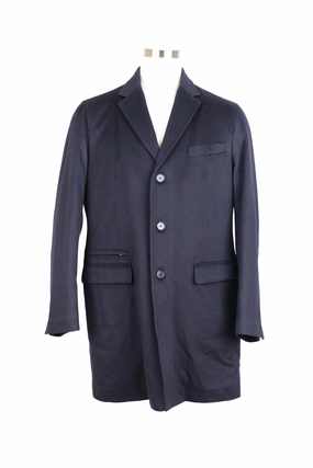 Tailored Cut Odor Resistant Cashmere Thermore Lined Waterproof Dress Coat Jacket