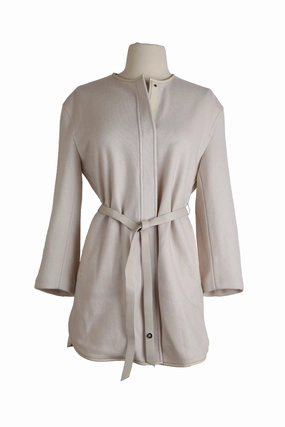 Multi Purpose Loops Cashmere Wrap Dress Coat
