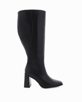 CASTON CURVE - BLACK Suede Feel