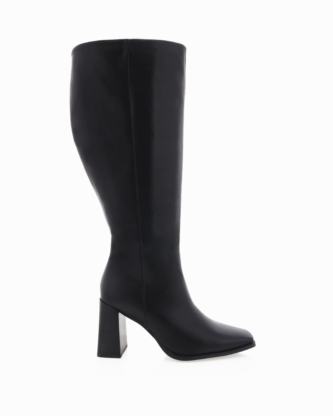 CASTON CURVE - BLACK Suede Feel