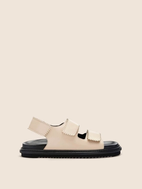 All Day Wear Comfort Impact Diffusing Tavira Buttermilk Sandal
