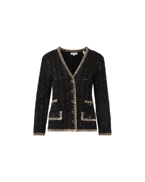 Ceriani Tweed Jacket Simple Comfort Thermal Locking Yarn