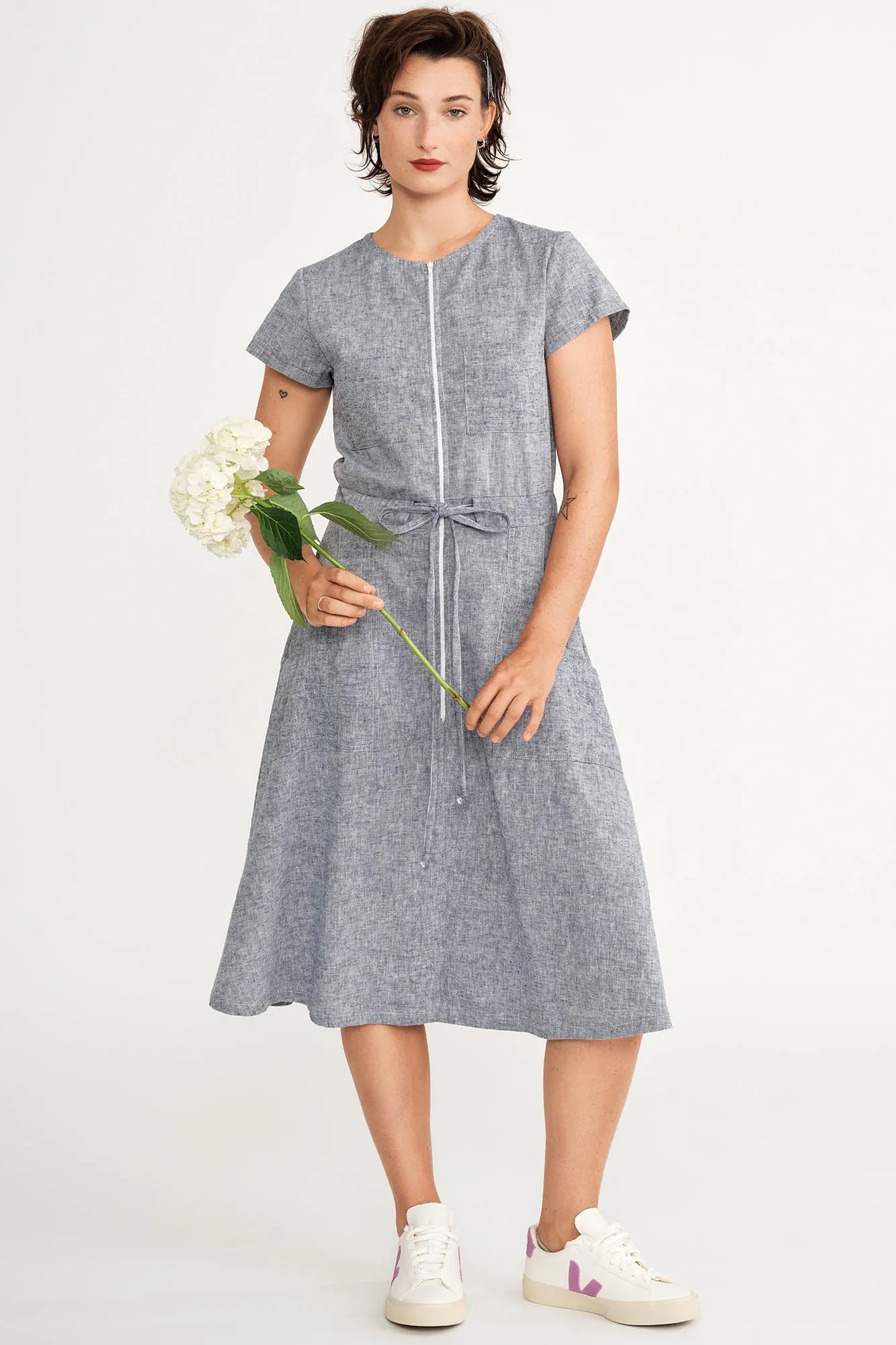 All Time Fit Rhinestone-Detail Champa Dress