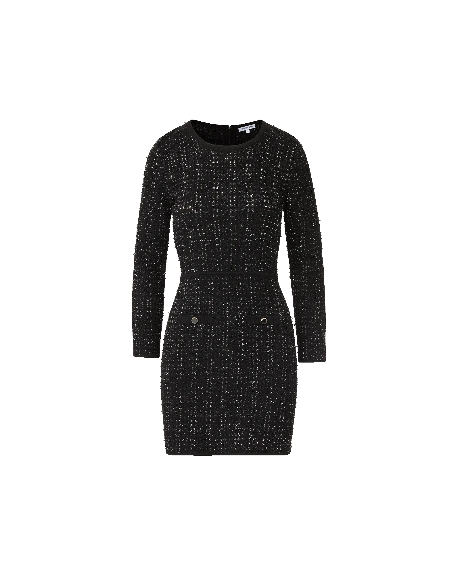 Lightweight-Lining Shine Moment Channing Knit Mini Dress