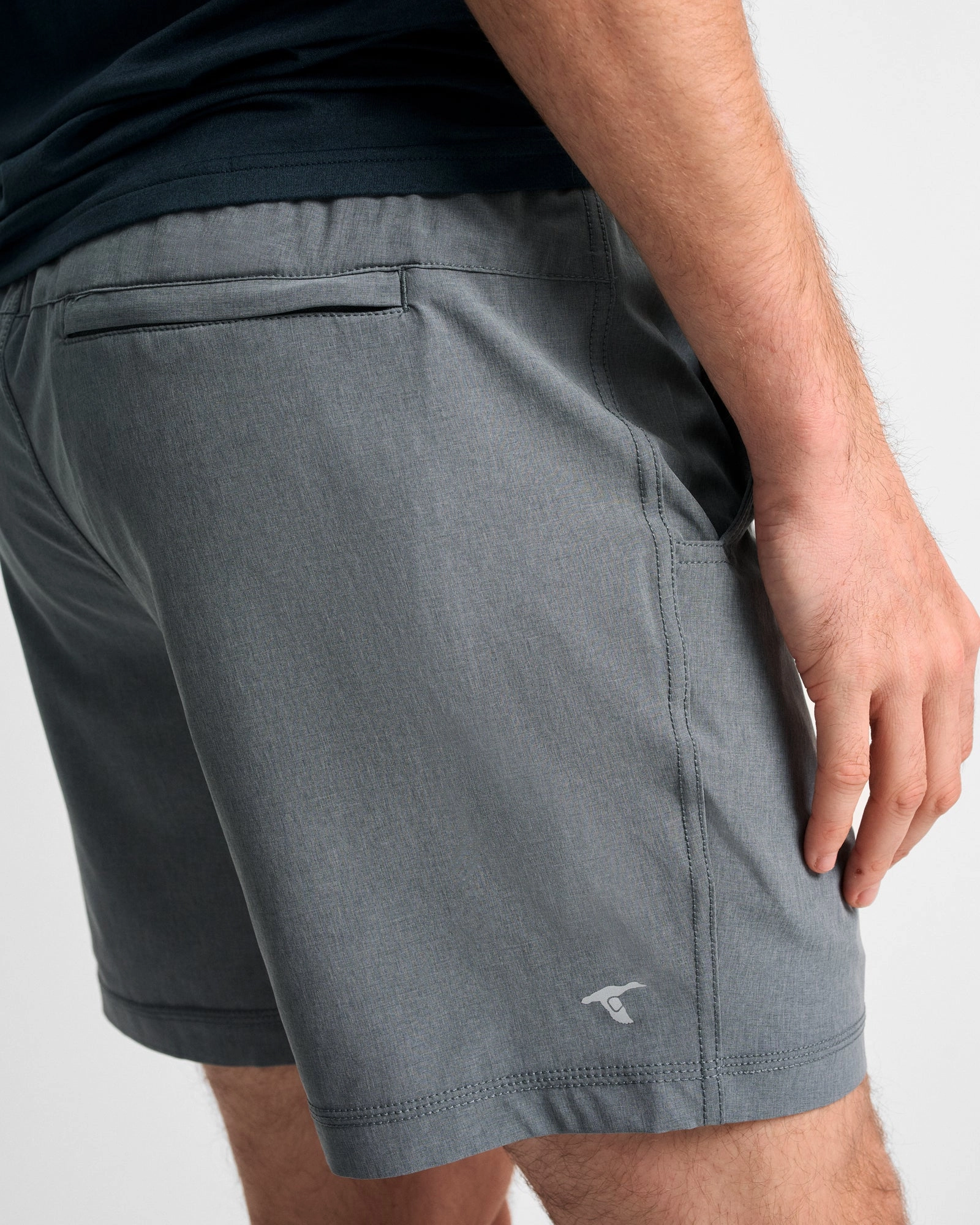 MoistureWickingLining Charcoal Rafter Short