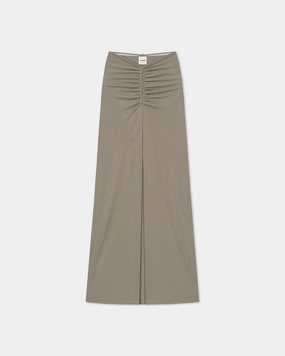 Cheyen - Mesh Jersey Long Skirt - Fog Thermoregulating Fabric